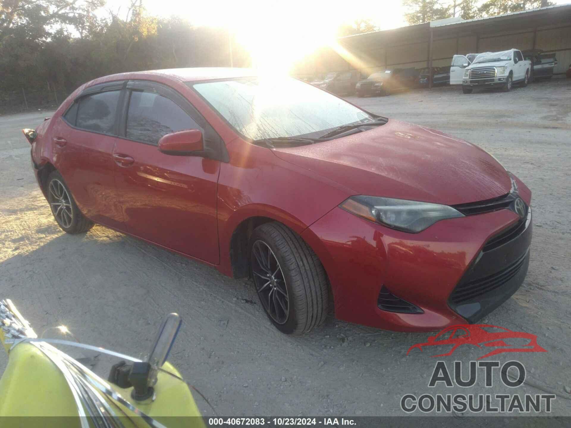 TOYOTA COROLLA 2018 - 5YFBURHE6JP843158