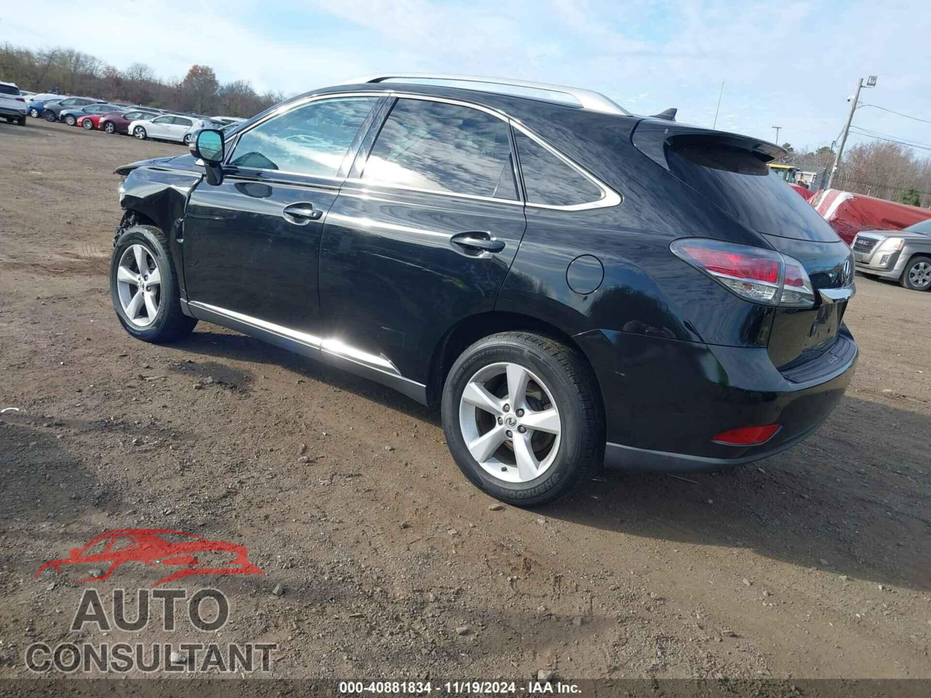 LEXUS RX 350 2013 - 2T2BK1BA3DC193797