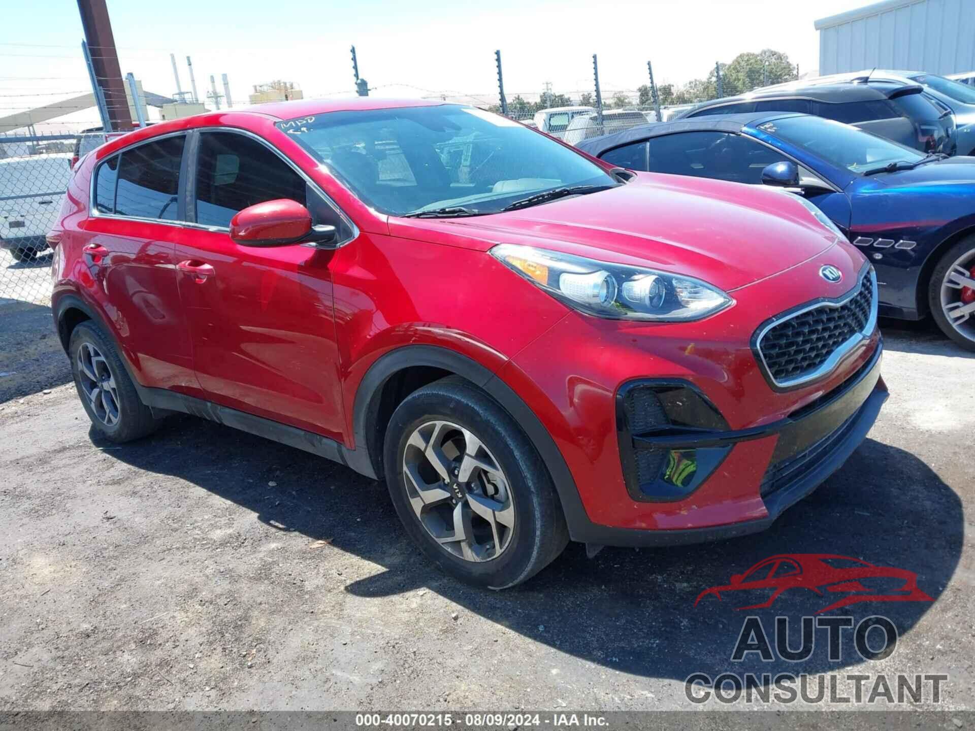 KIA SPORTAGE 2021 - KNDPM3AC7M7930987