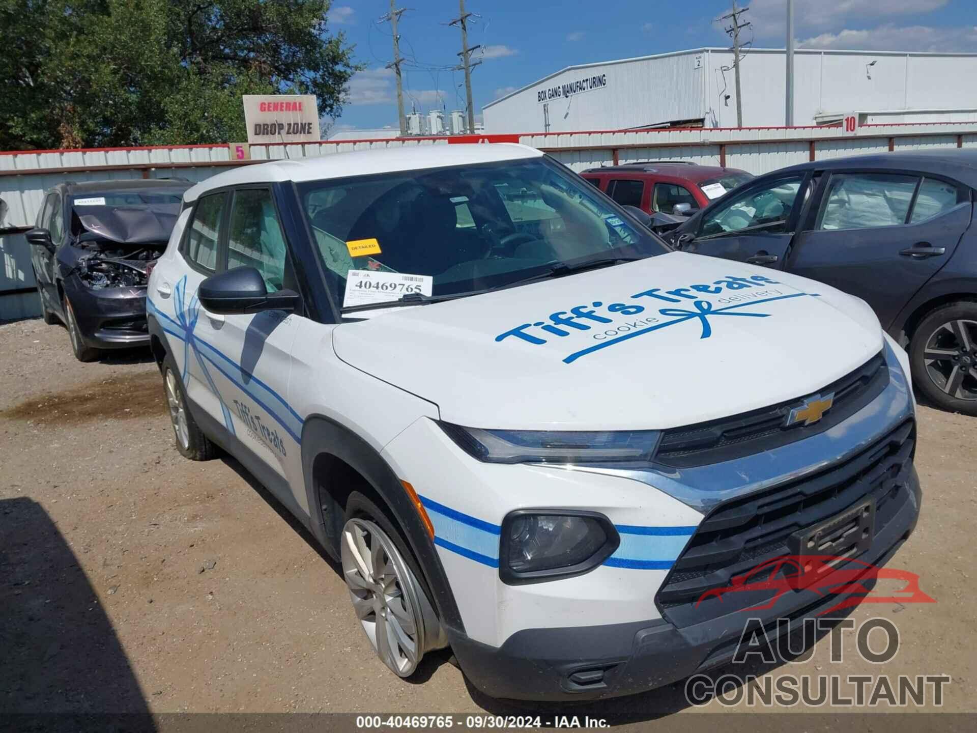 CHEVROLET TRAILBLAZER 2022 - KL79MMS2XNB100729