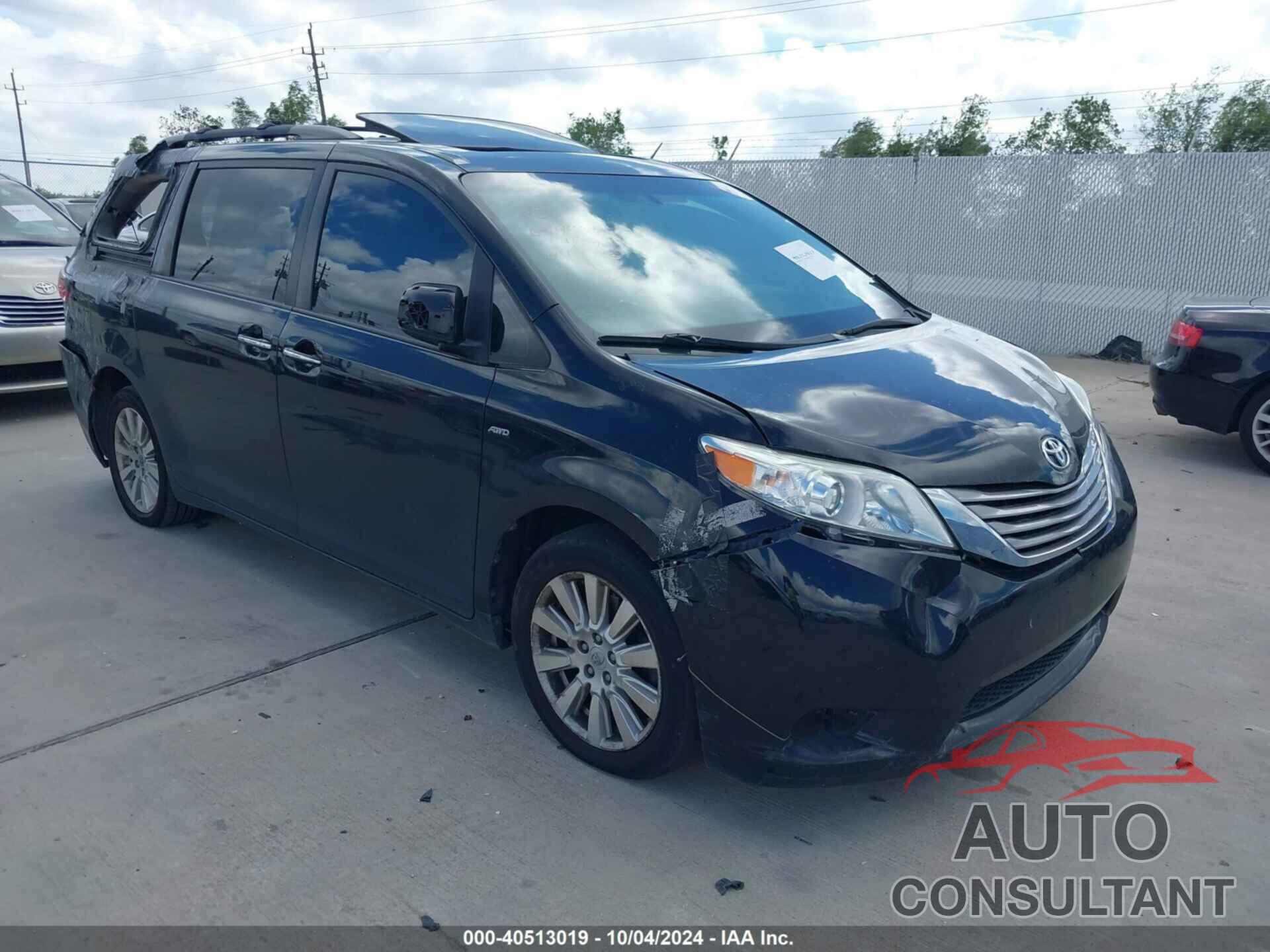 TOYOTA SIENNA 2016 - 5TDDK3DC2GS132508