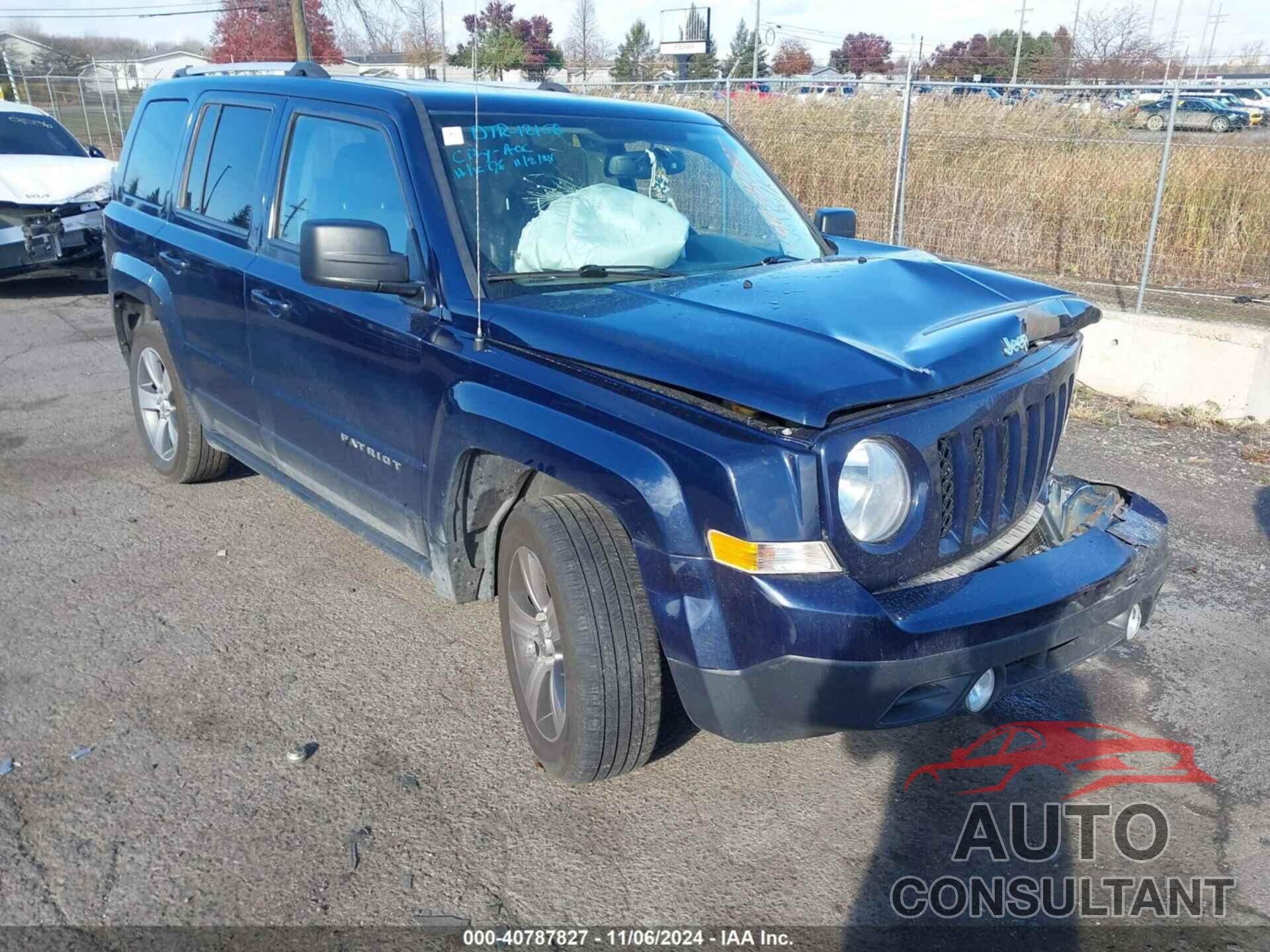 JEEP PATRIOT 2017 - 1C4NJPFA5HD202915