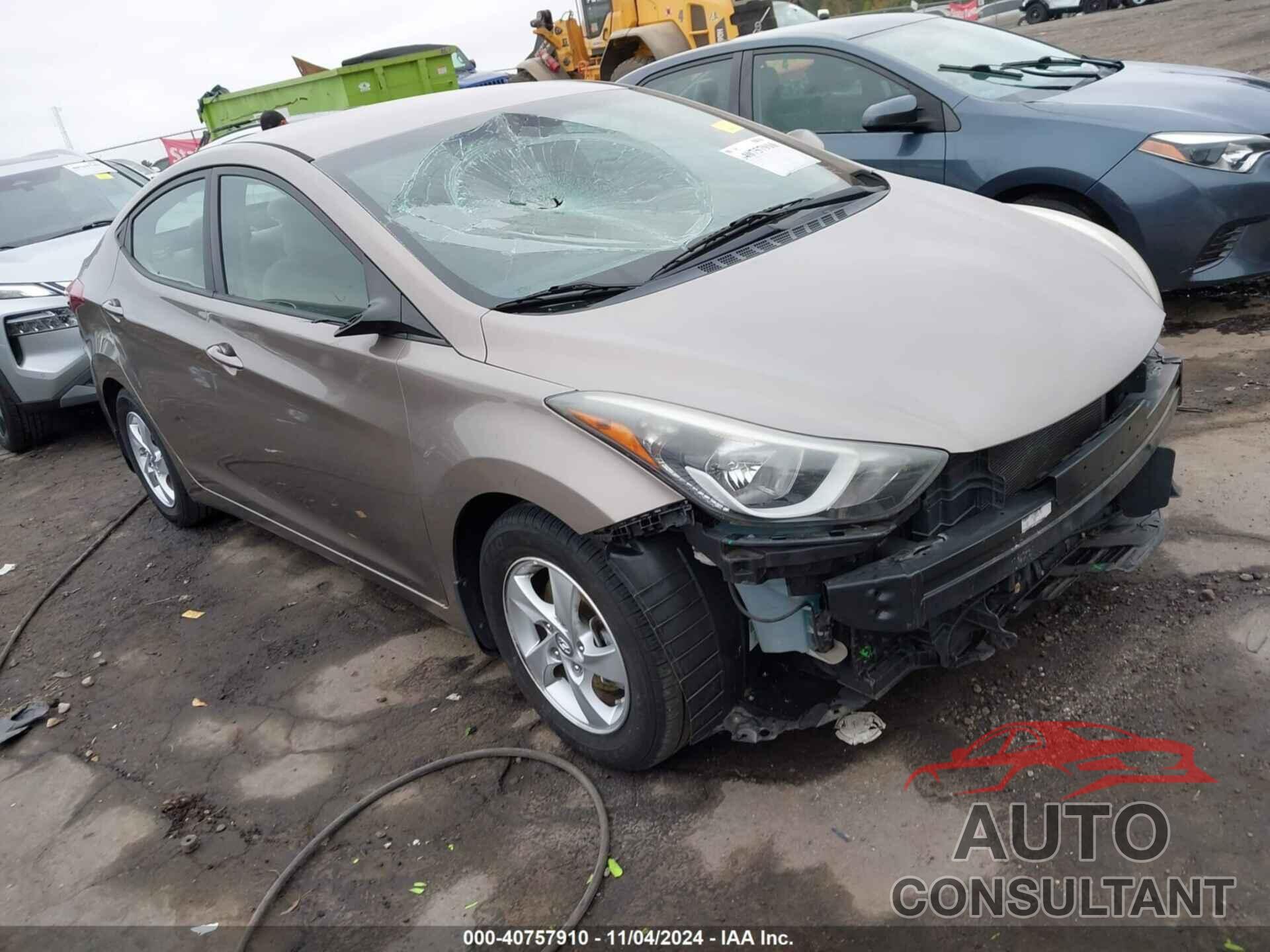 HYUNDAI ELANTRA 2015 - 5NPDH4AE6FH646926