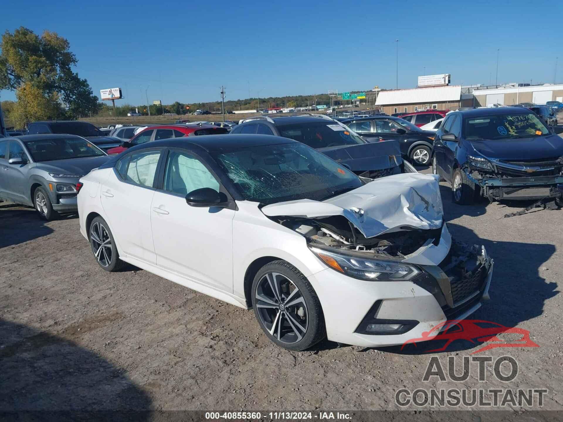 NISSAN SENTRA 2022 - 3N1AB8DV1NY307745