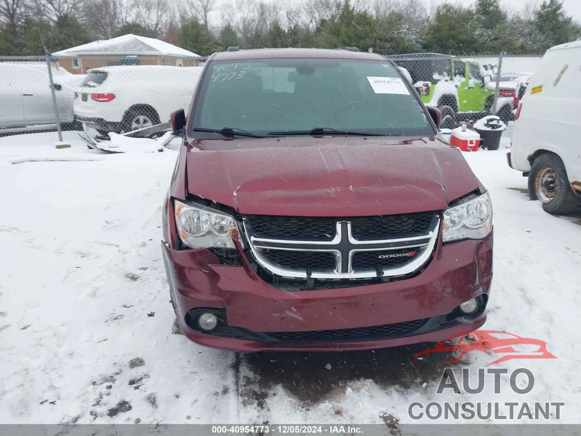 DODGE GRAND CARAVAN 2019 - 2C4RDGCG1KR804703