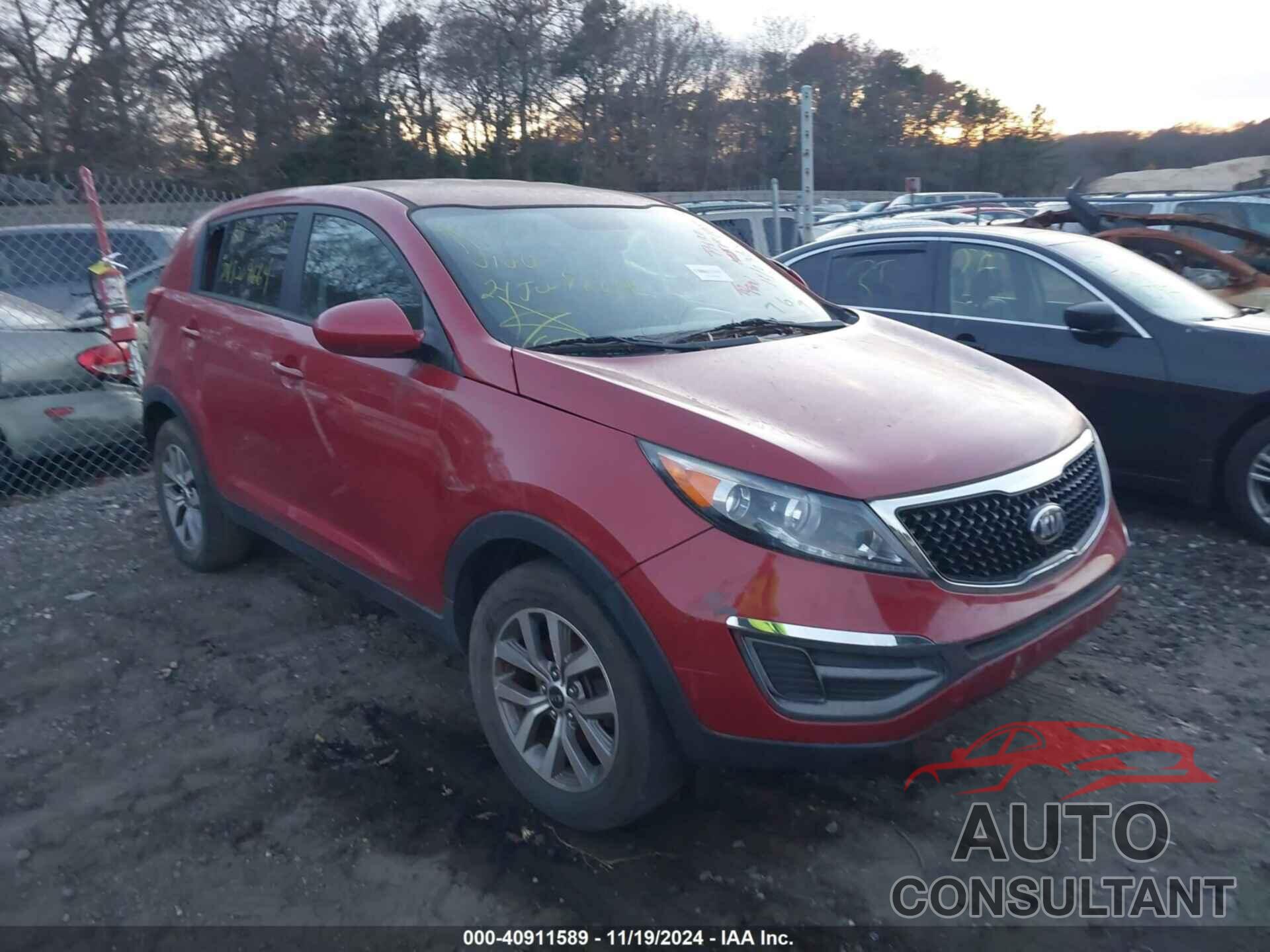 KIA SPORTAGE 2014 - KNDPB3AC2E7607616