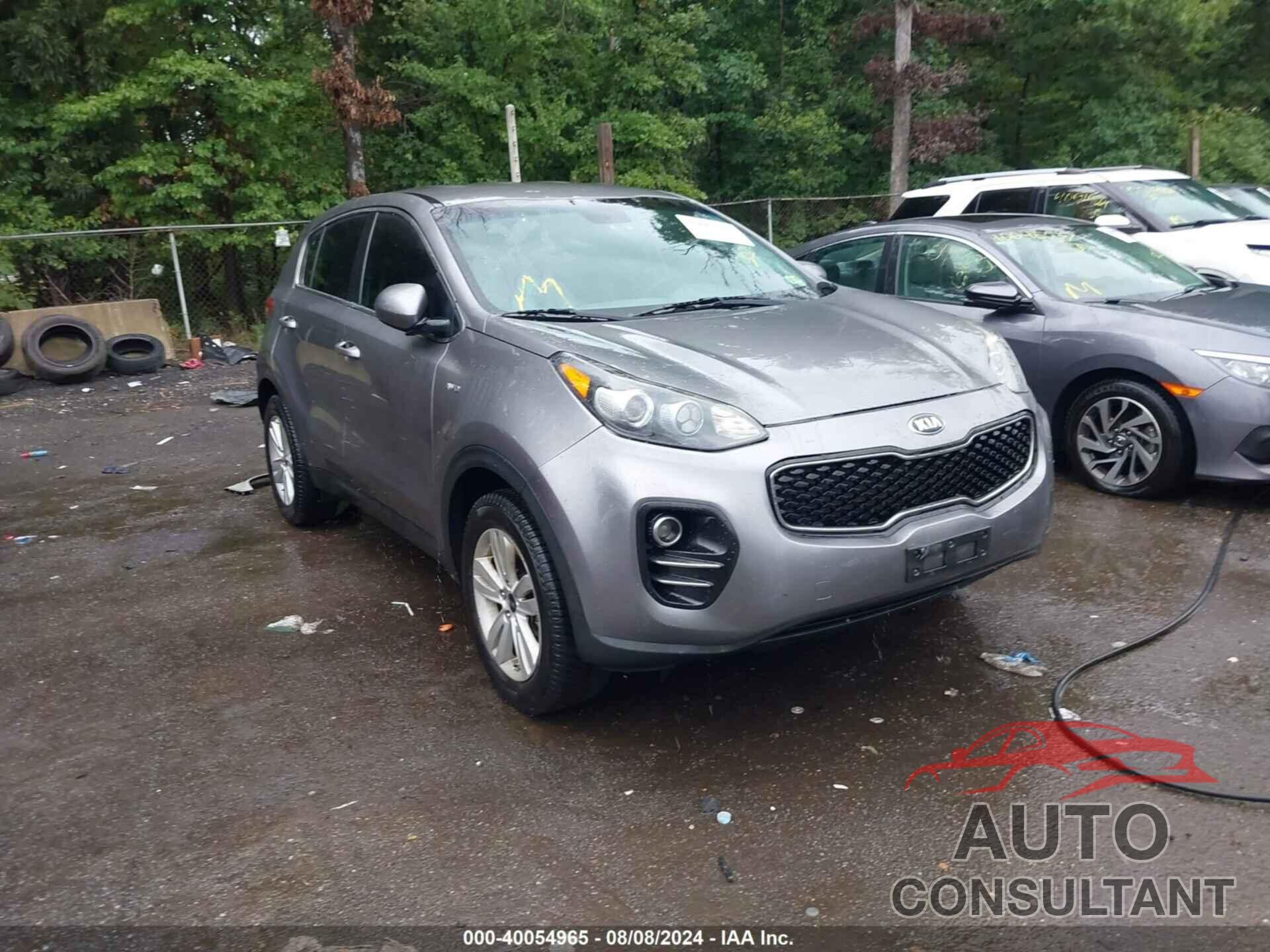 KIA SPORTAGE 2017 - KNDPMCAC1H7187099