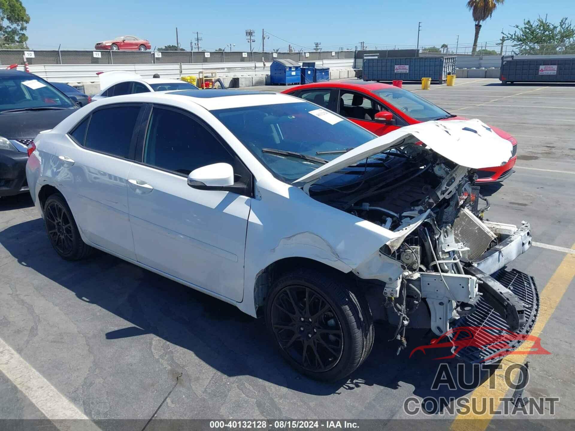 TOYOTA COROLLA 2016 - 2T1BURHE5GC506182