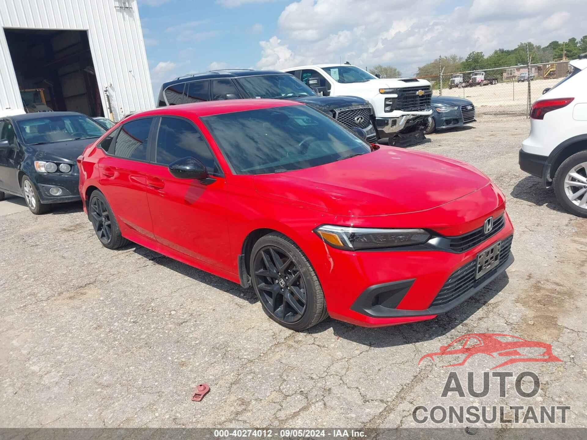 HONDA CIVIC 2023 - 2HGFE2F5XPH502290