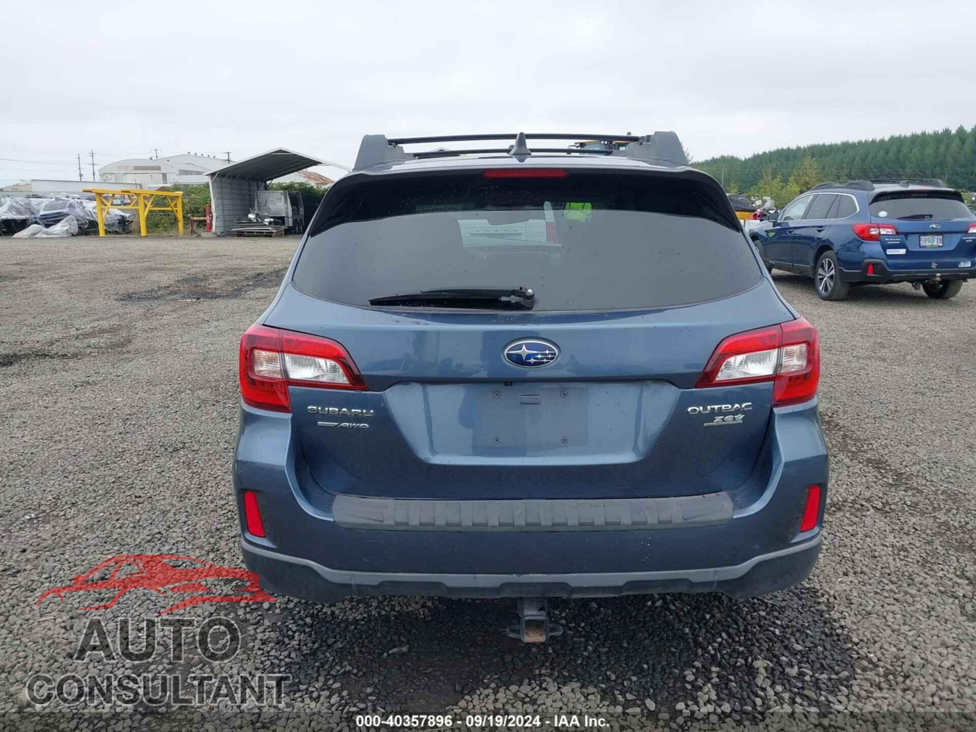 SUBARU OUTBACK 2017 - 4S4BSAFC6H3294178