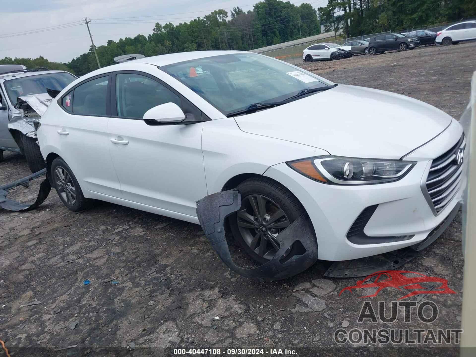 HYUNDAI ELANTRA 2017 - 5NPD84LF7HH033576