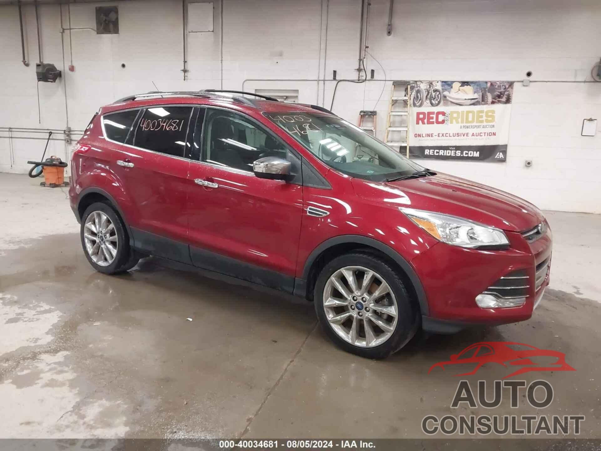 FORD ESCAPE 2016 - 1FMCU9G97GUB10097