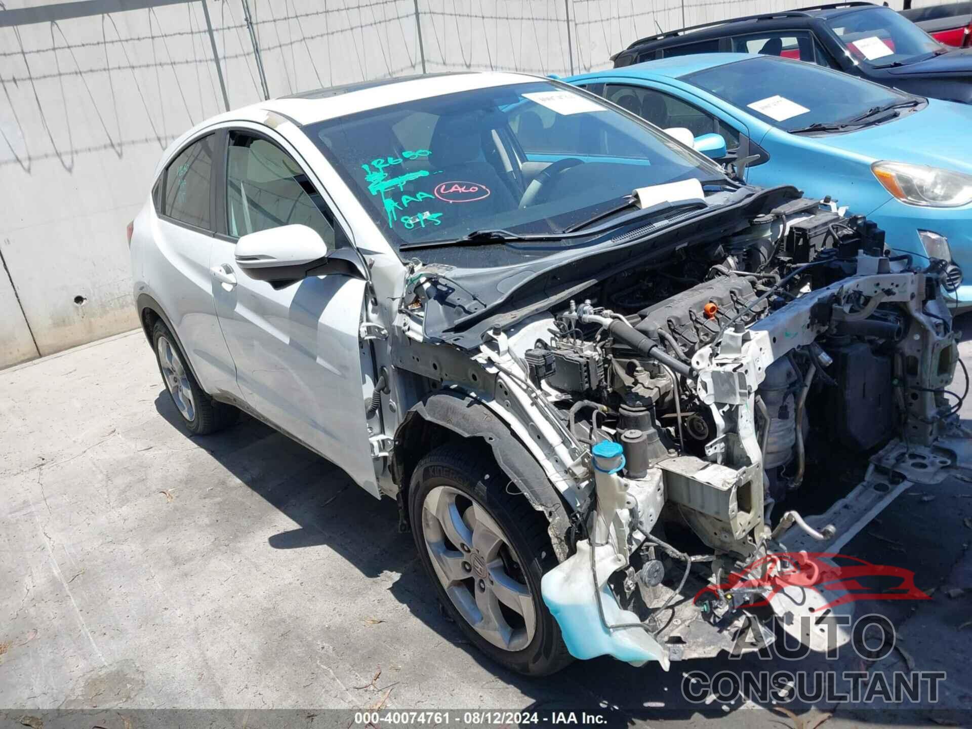 HONDA HR-V 2016 - 3CZRU5H55GM735664