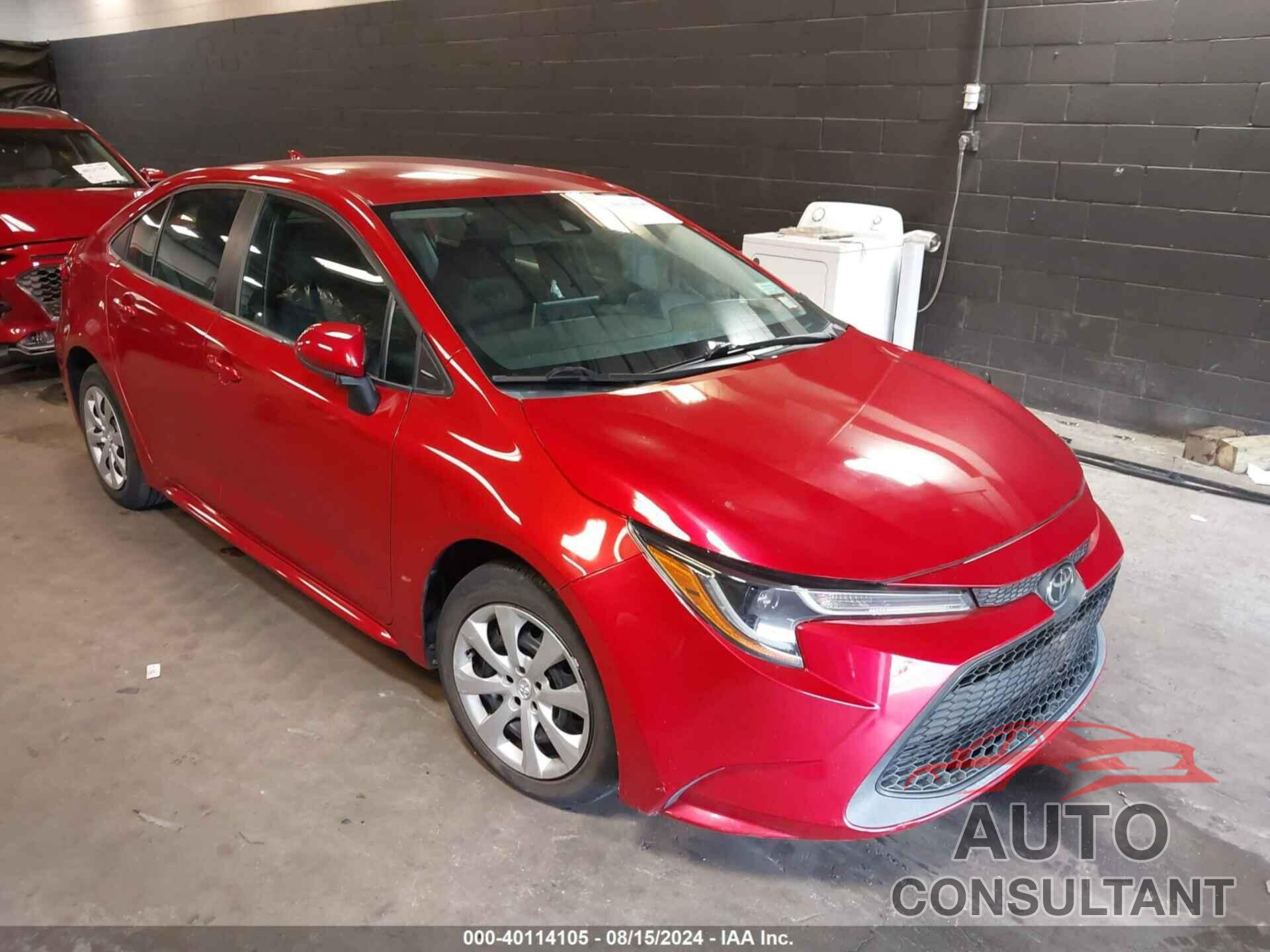 TOYOTA COROLLA 2020 - 5YFEPRAE3LP075995
