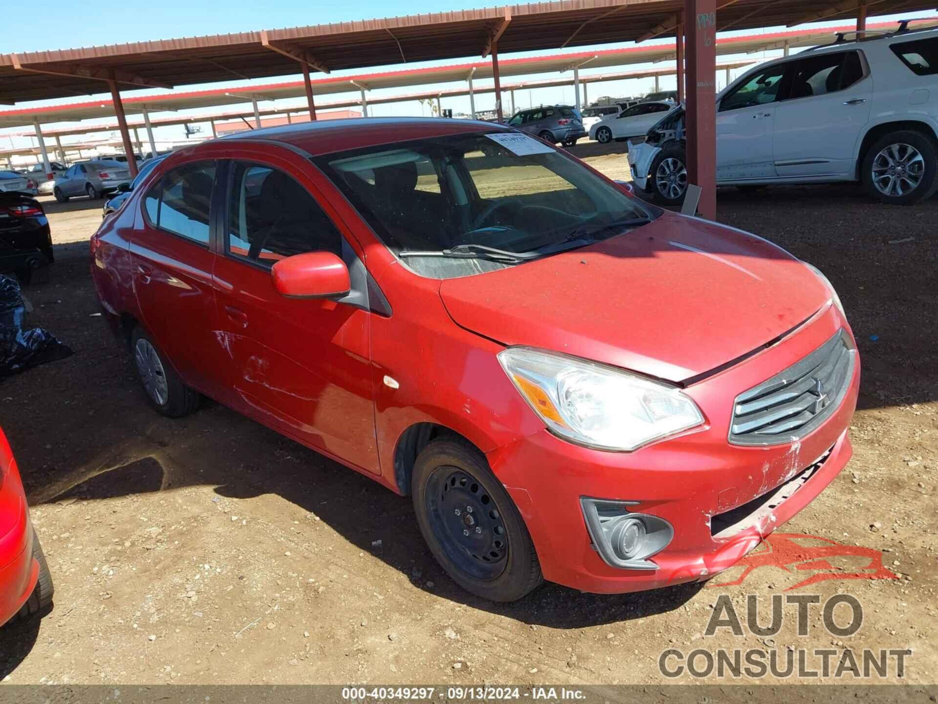 MITSUBISHI MIRAGE G4 2018 - ML32F3FJ7JHF08371