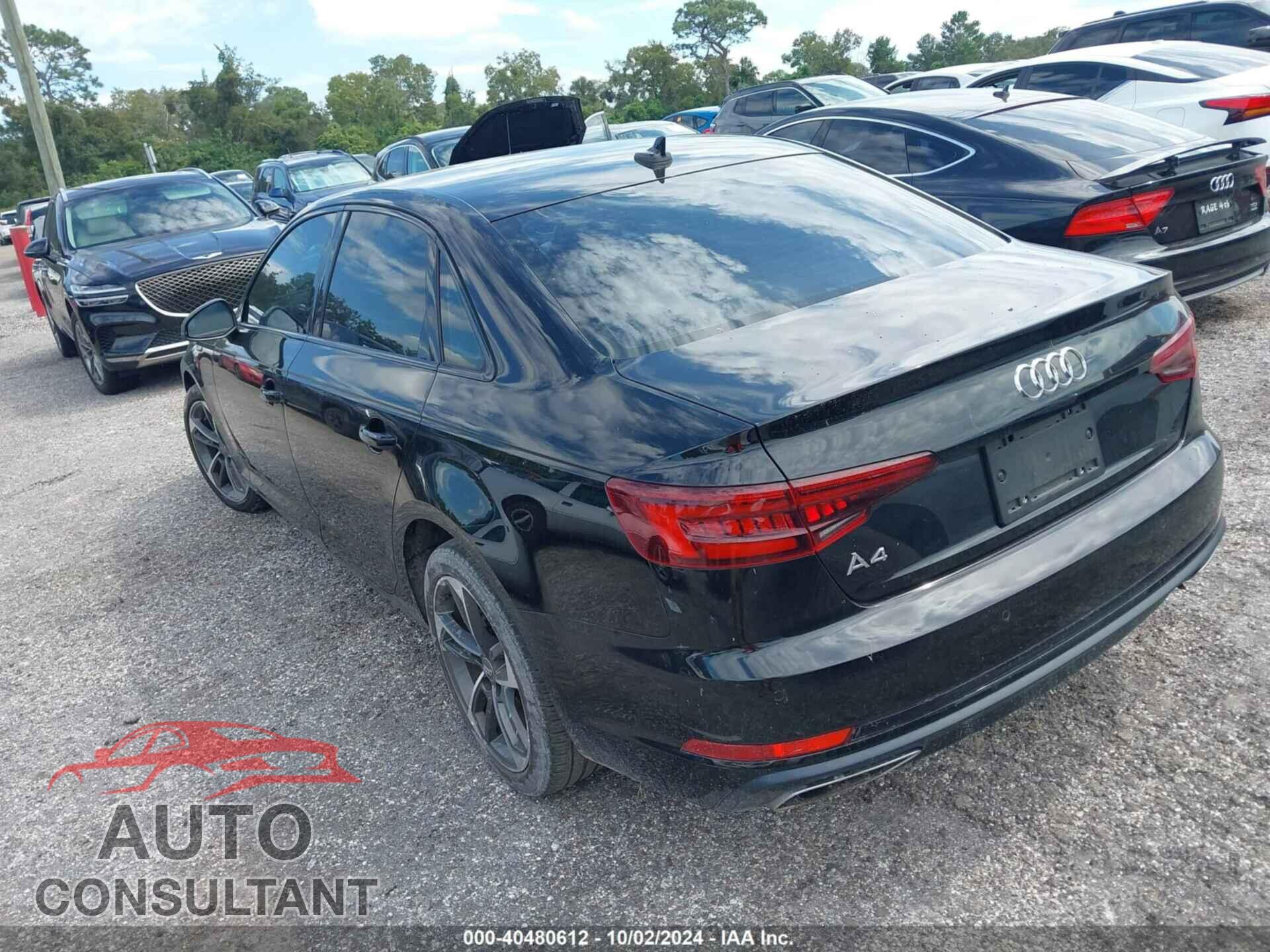 AUDI A4 2019 - WAUGMAF47KN022518