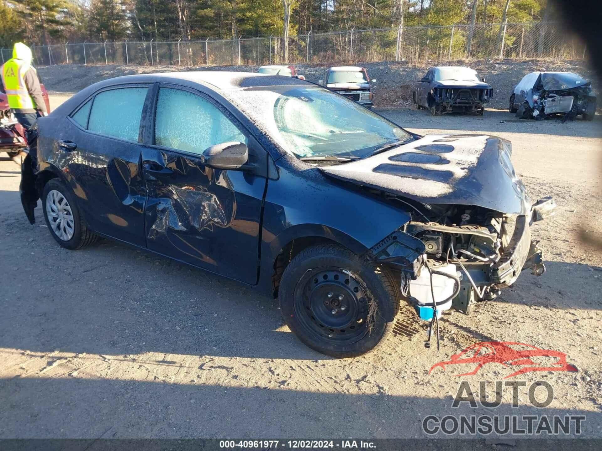 TOYOTA COROLLA 2019 - 2T1BURHE1KC198940
