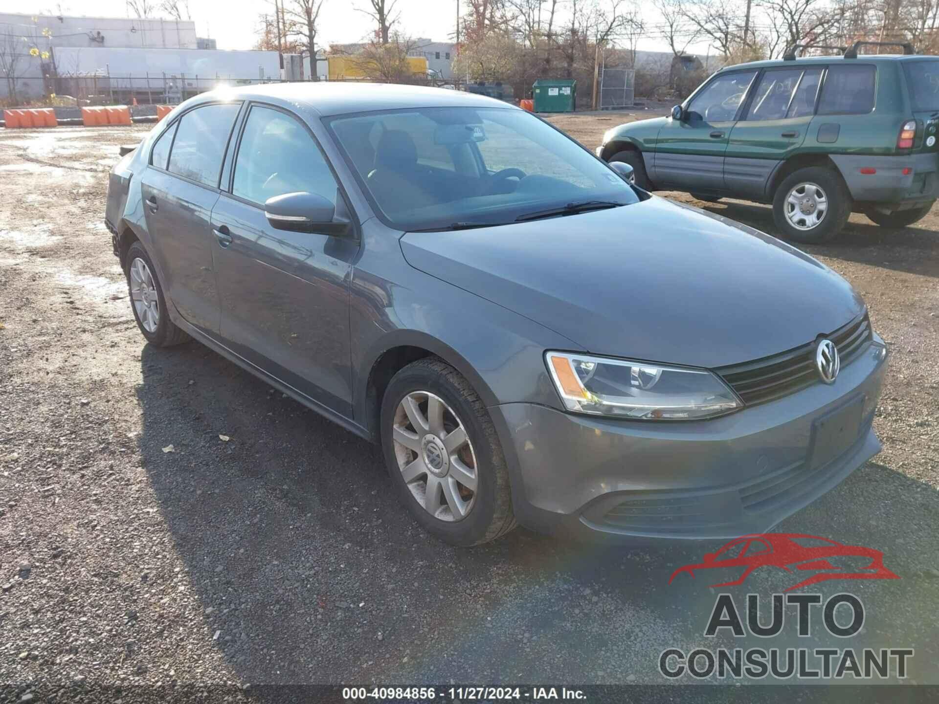 VOLKSWAGEN JETTA 2012 - 3VWDP7AJ4CM328825