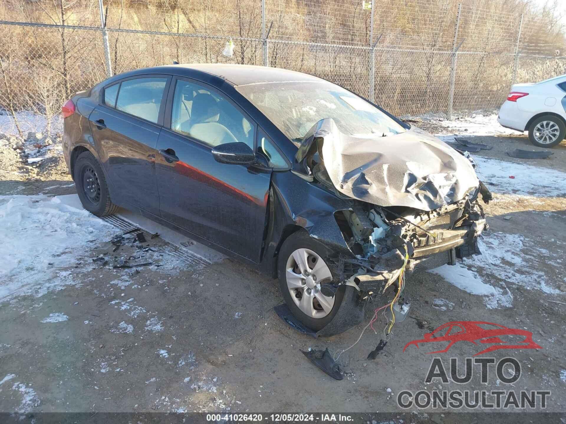 KIA FORTE 2015 - KNAFX4A65F5294455