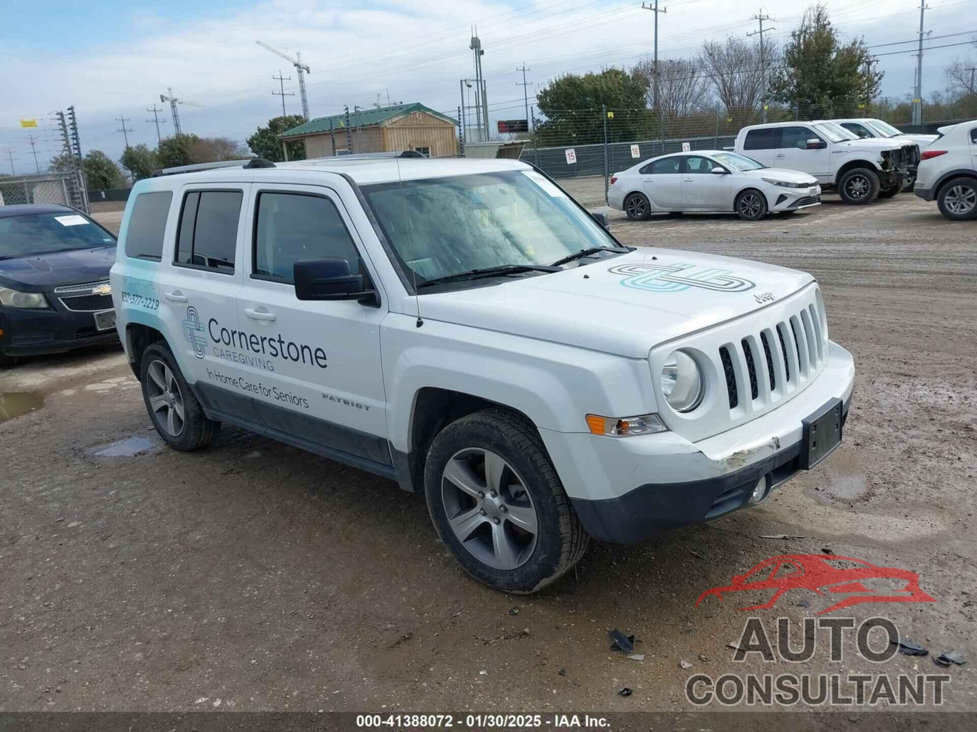 JEEP PATRIOT 2017 - 1C4NJPFA8HD101996