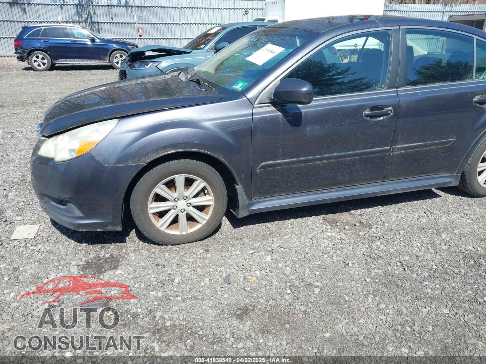 SUBARU LEGACY 2012 - 4S3BMBG60C3019699