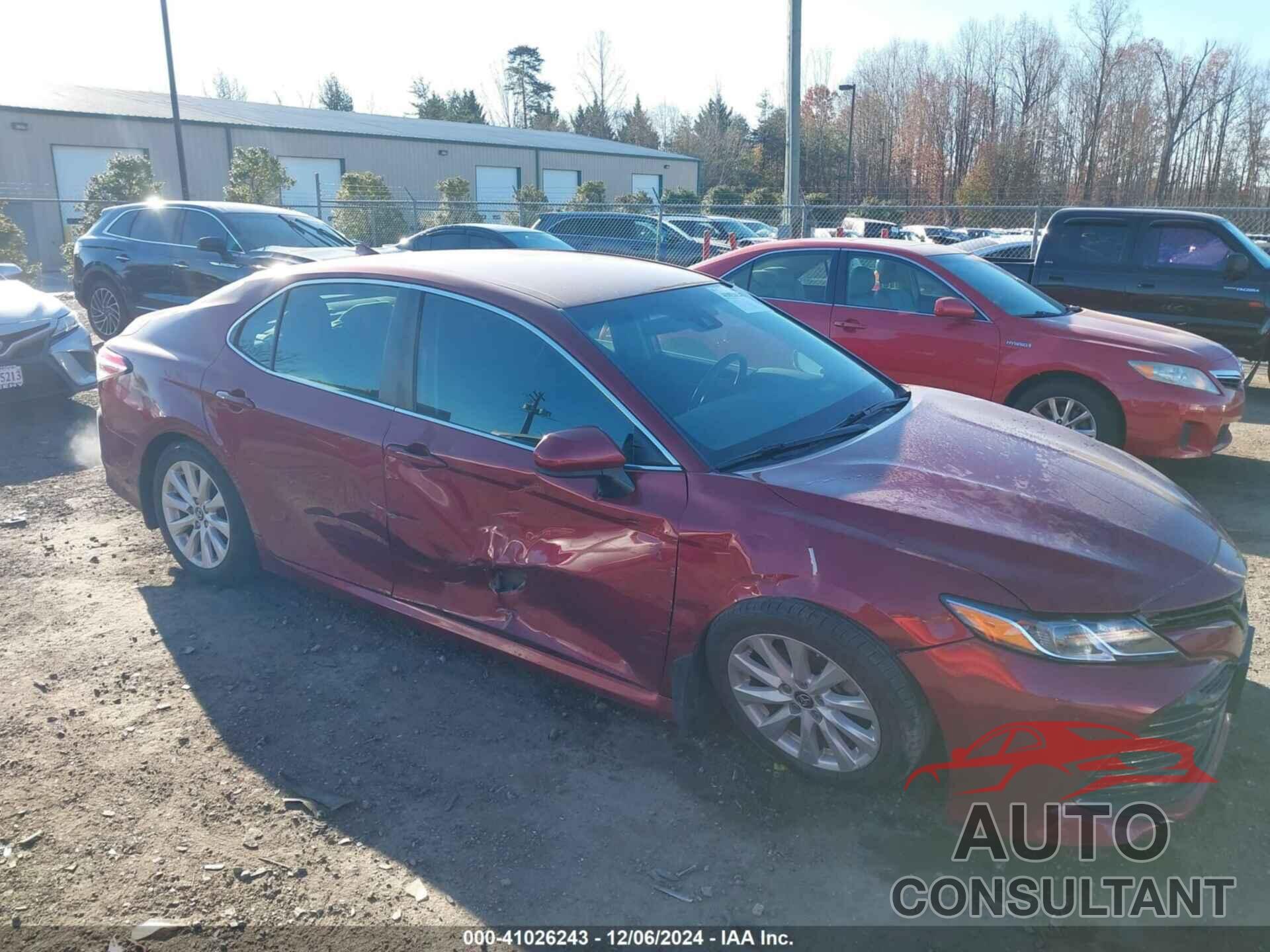 TOYOTA CAMRY 2019 - 4T1B11HK4KU732804