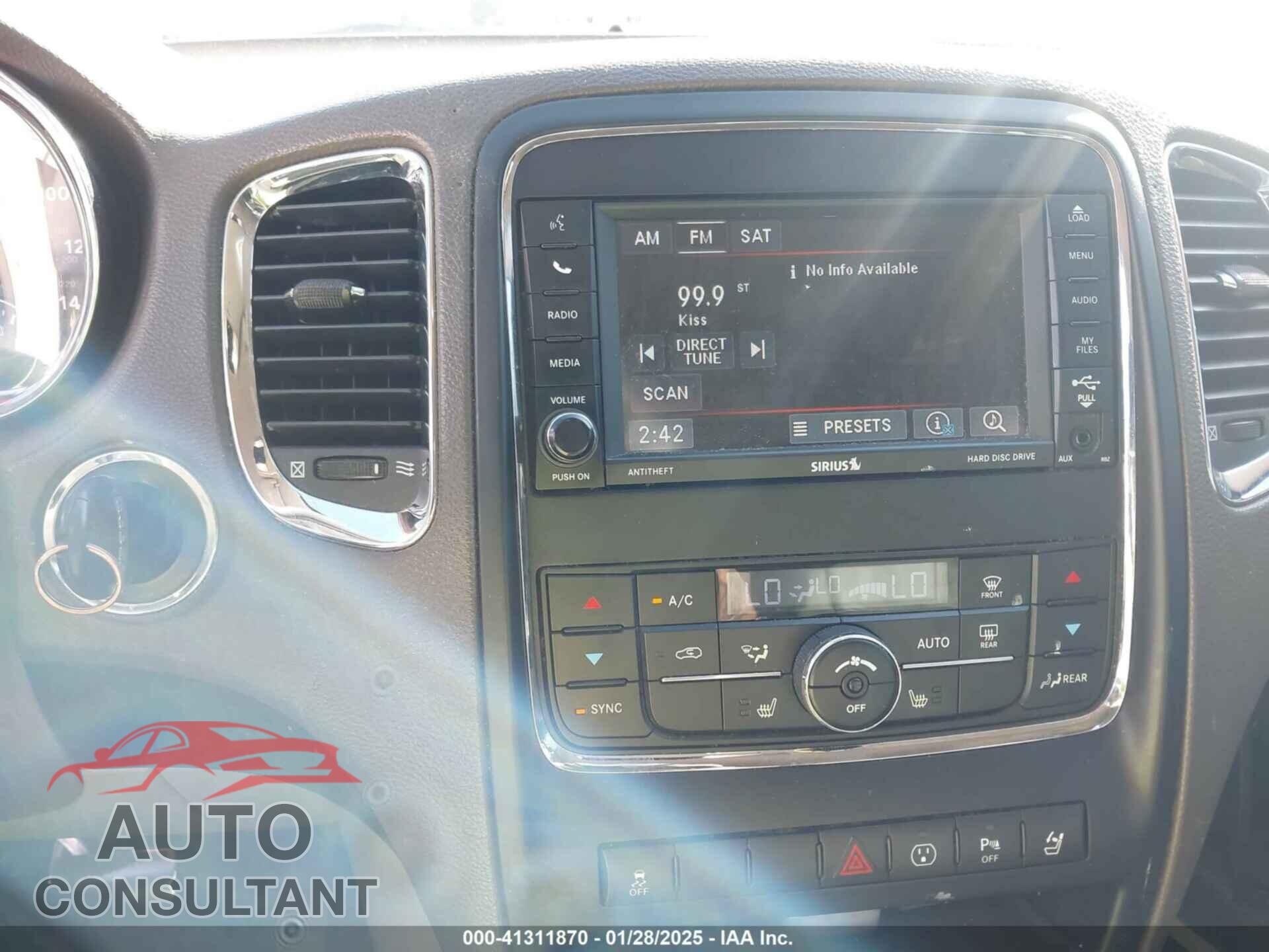 DODGE DURANGO 2013 - 1C4RDHDG0DC664143