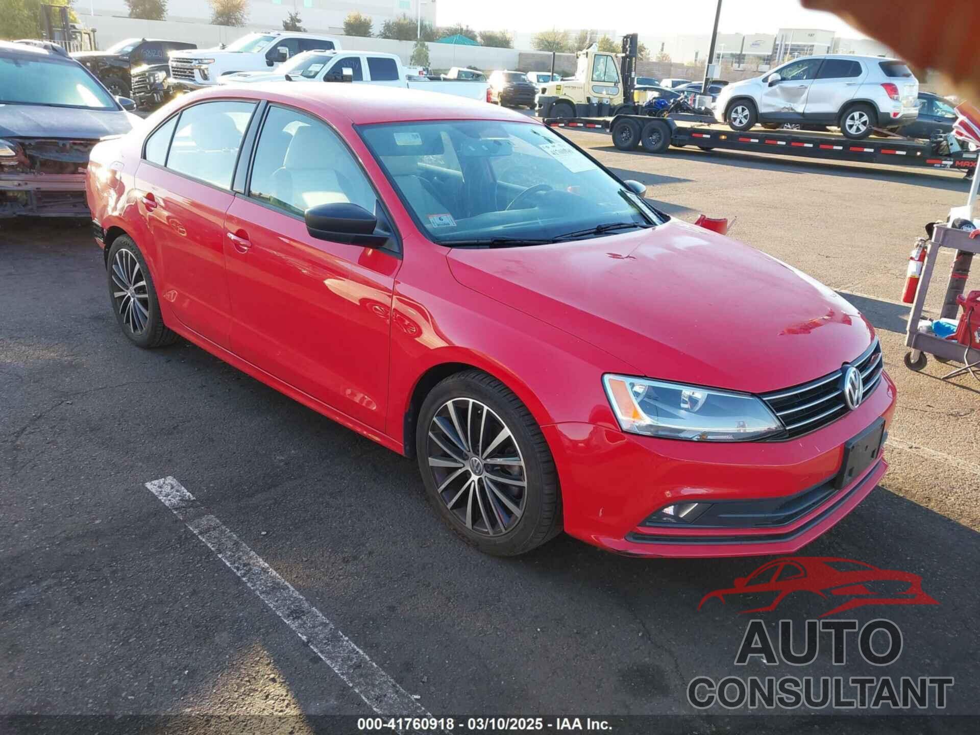 VOLKSWAGEN JETTA 2016 - 3VWD17AJ6GM345374