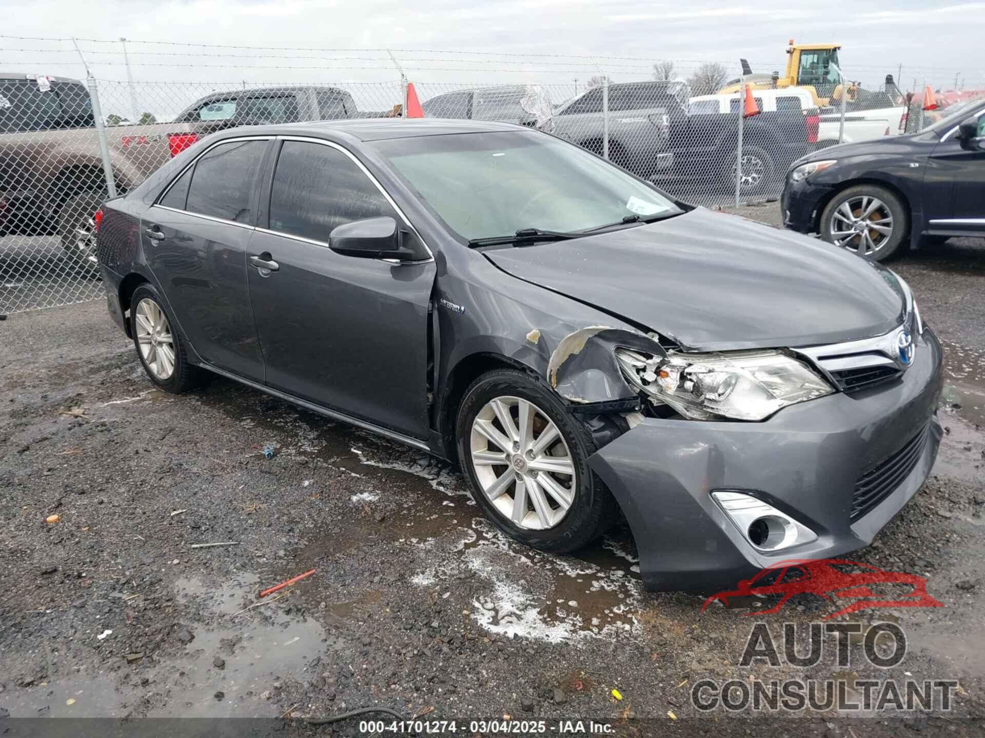 TOYOTA CAMRY HYBRID 2012 - 4T1BD1FK7CU050964