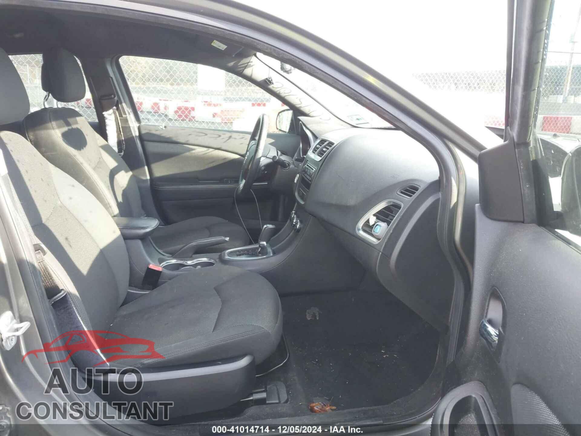 DODGE AVENGER 2012 - 1C3CDZCB2CN312321
