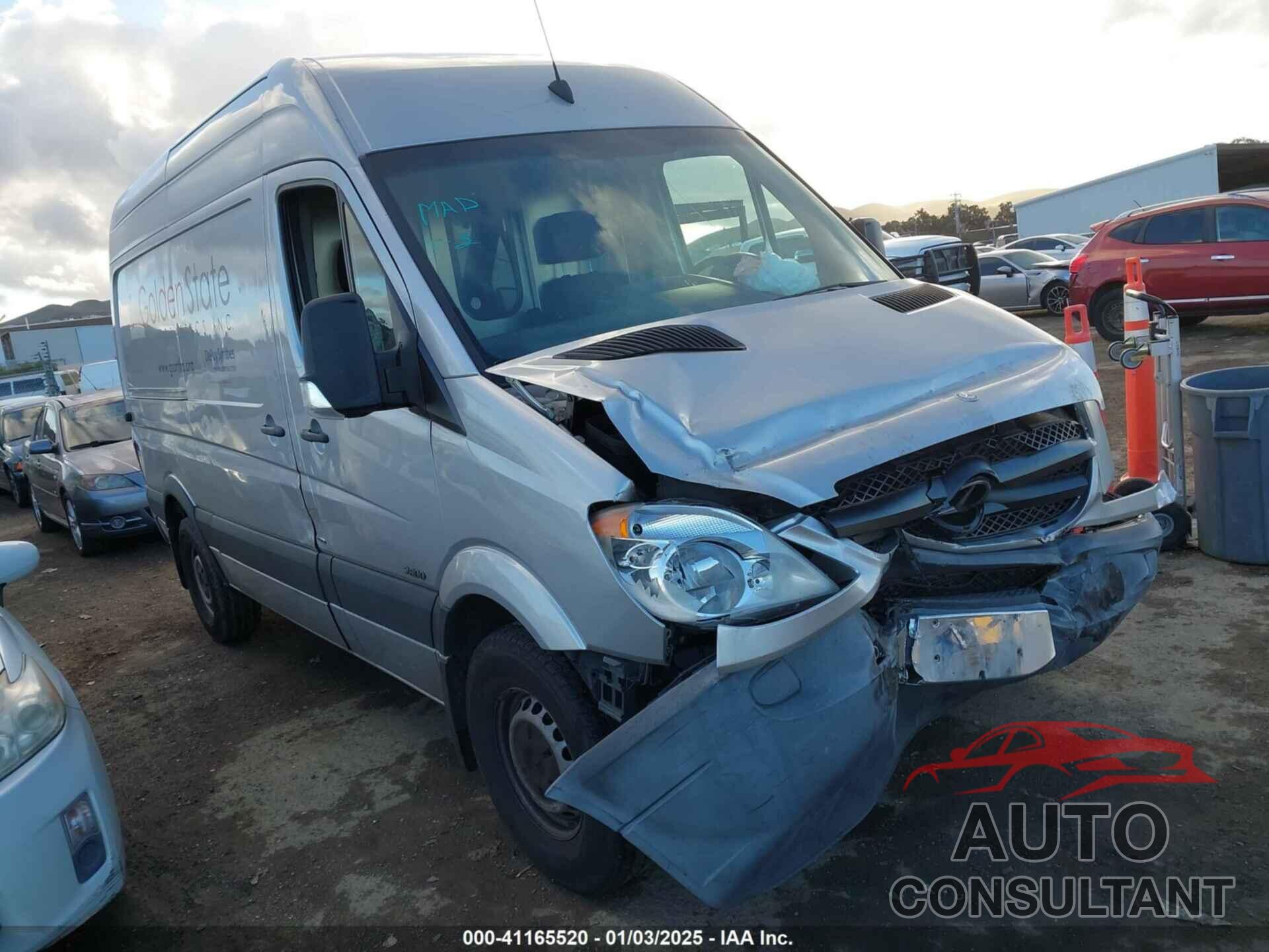 MERCEDES-BENZ SPRINTER 2500 2012 - WD3PE7CCXC5720406