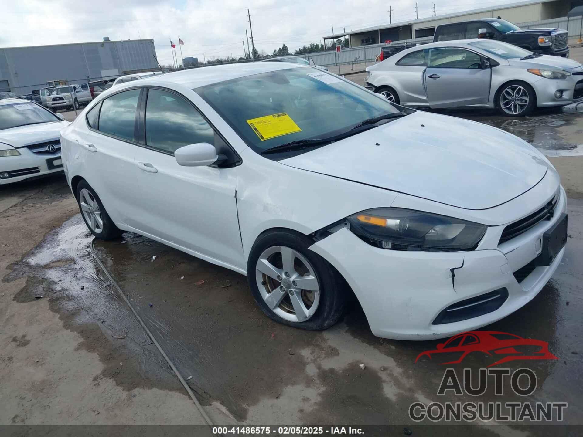 DODGE DART 2015 - 1C3CDFBB9FD278078
