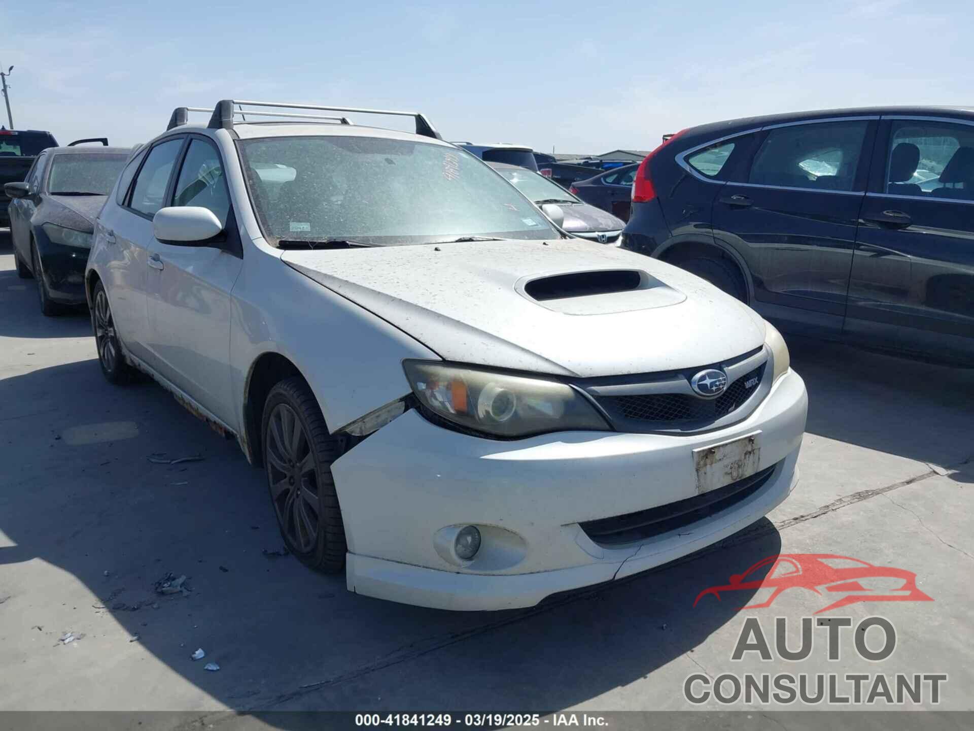 SUBARU IMPREZA 2010 - JF1GH7G69AG822322