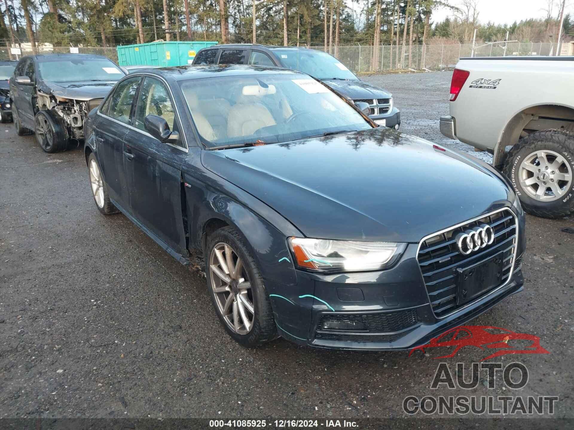 AUDI A4 2016 - WAUFFAFLXGN006558