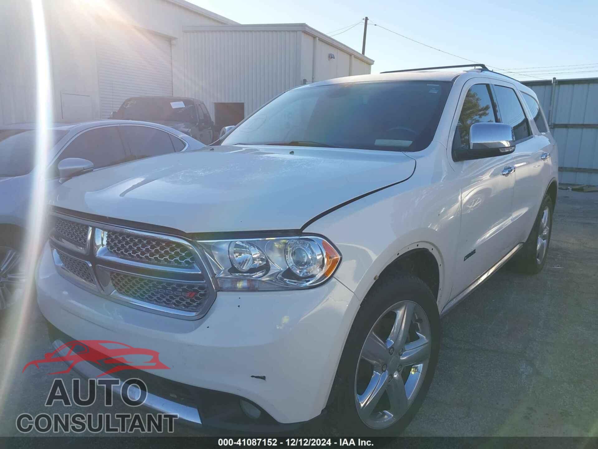 DODGE DURANGO 2011 - 1D4SE5GT7BC595506