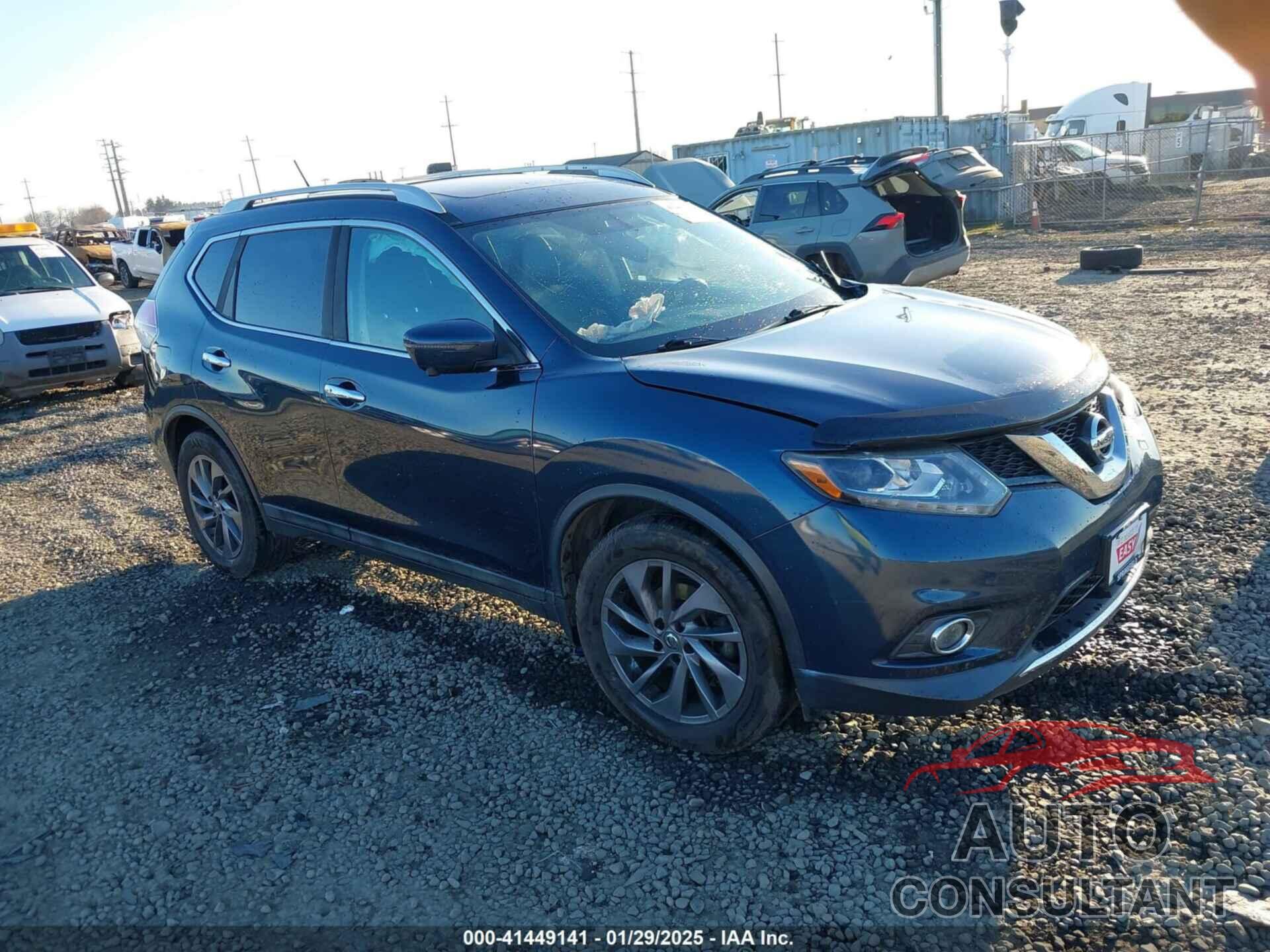 NISSAN ROGUE 2016 - 5N1AT2MT1GC845262