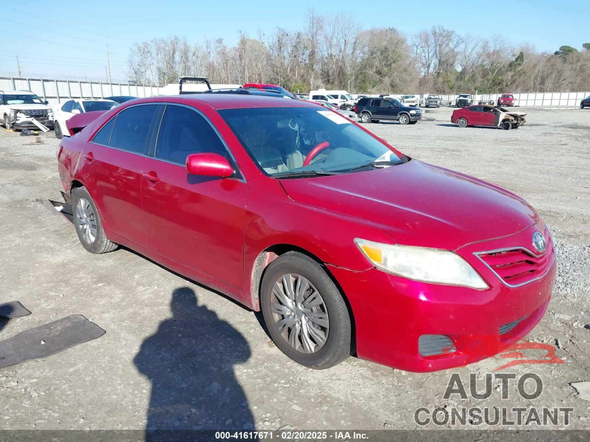 TOYOTA CAMRY 2010 - 4T1BF3EK7AU540292