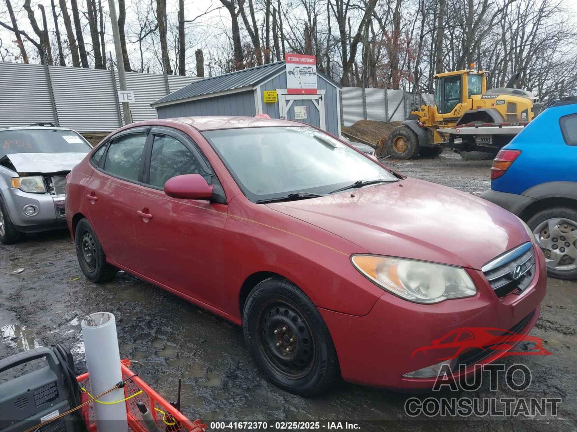 HYUNDAI ELANTRA 2009 - KMHDU46D19U749706
