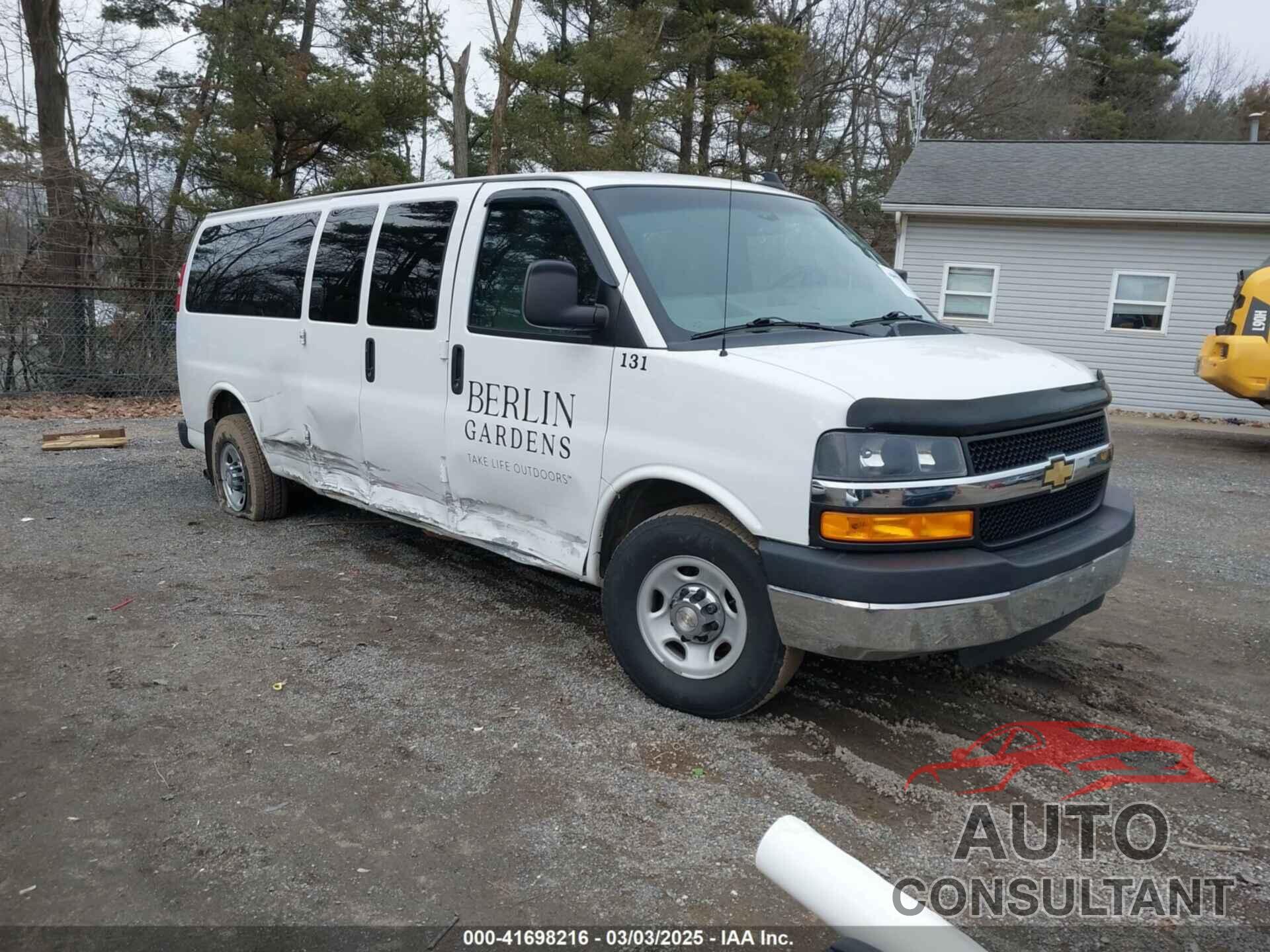 CHEVROLET EXPRESS 3500 2016 - 1GAZGPFG8G1267366