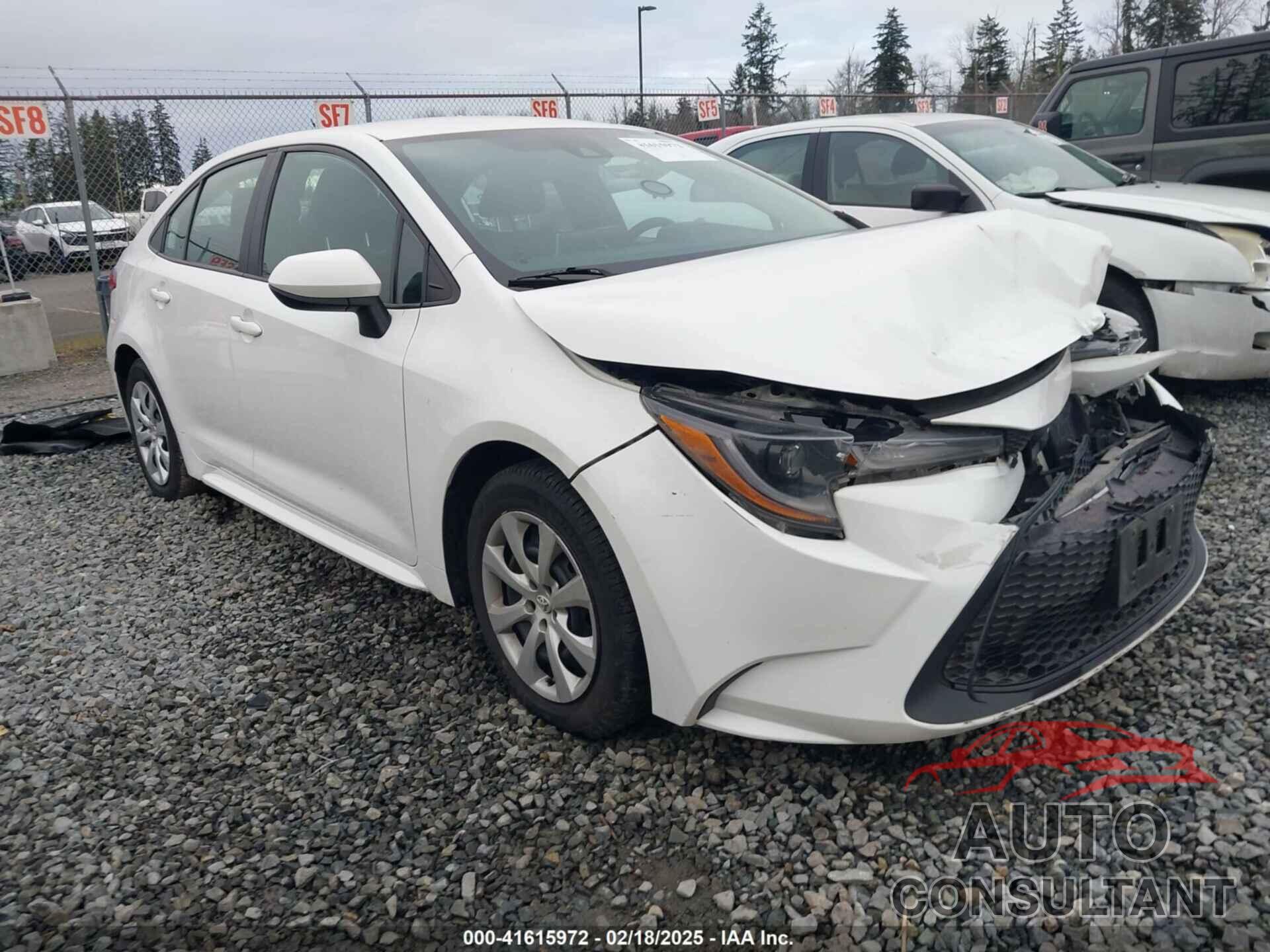 TOYOTA COROLLA 2020 - 5YFEPRAE0LP091989