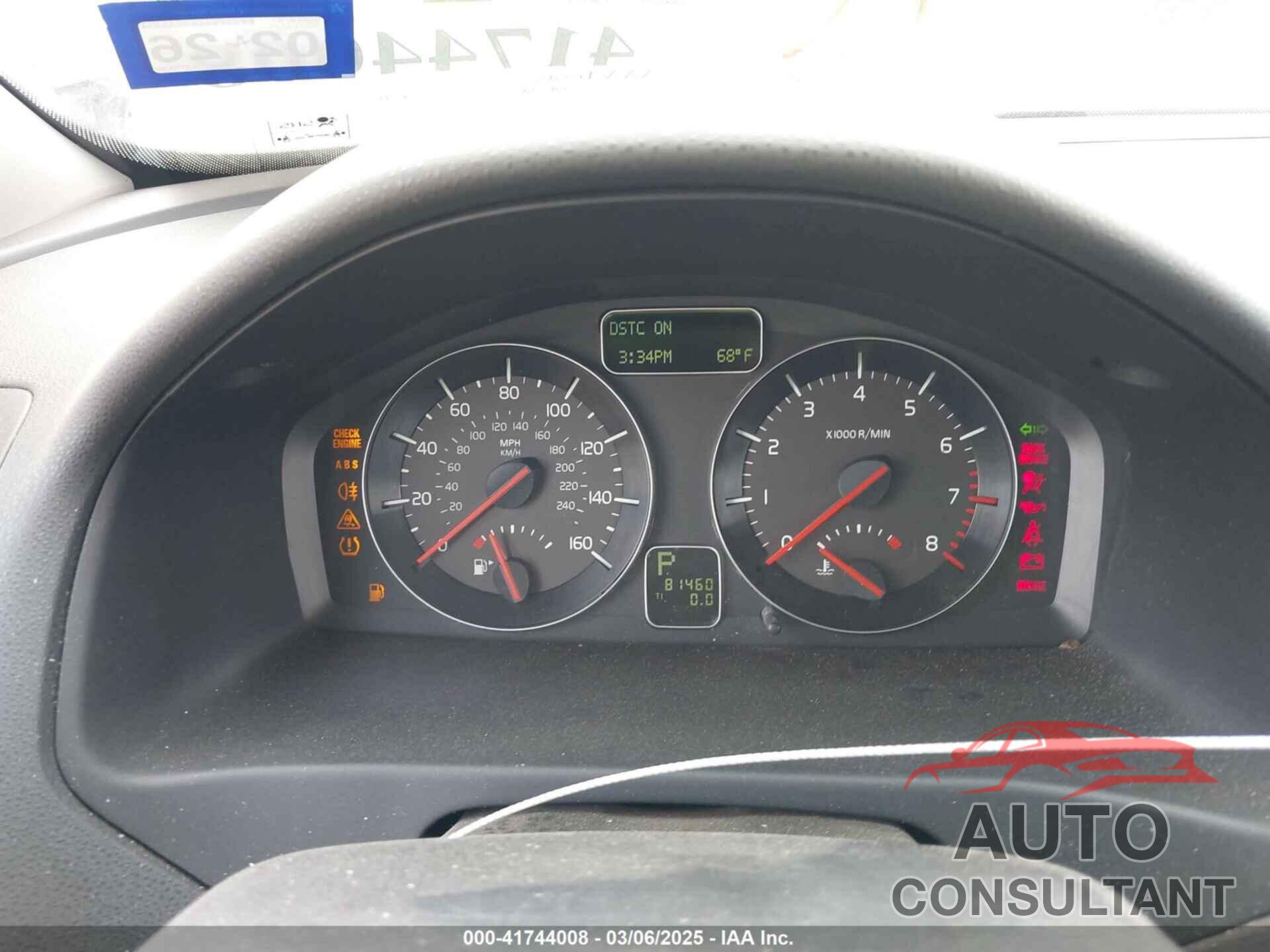 VOLVO C70 2009 - YV1MC67289J078398