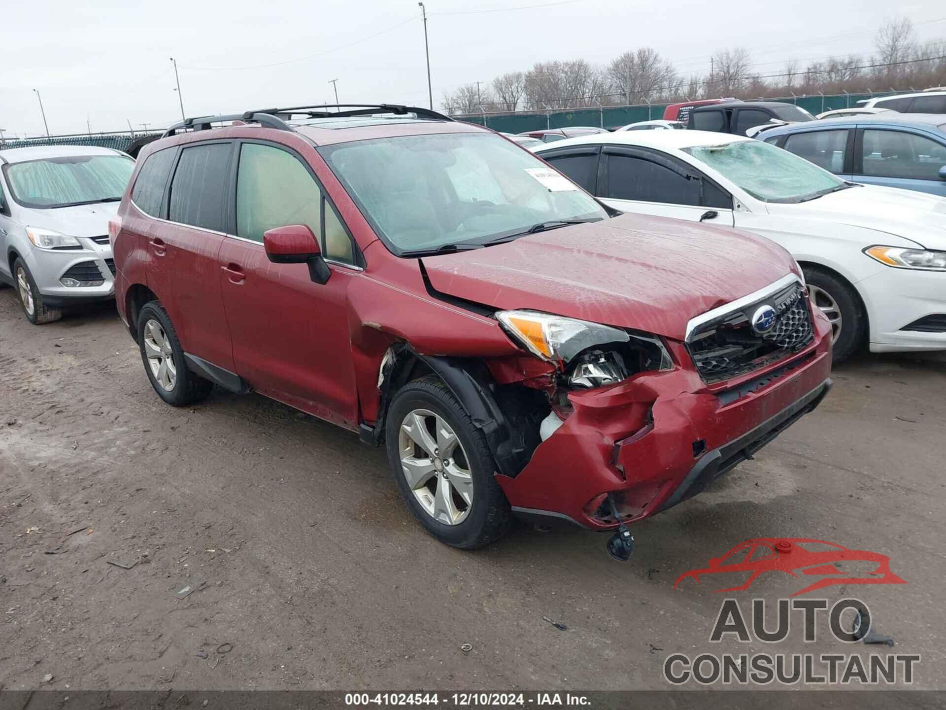 SUBARU FORESTER 2016 - JF2SJAHC6GH480696