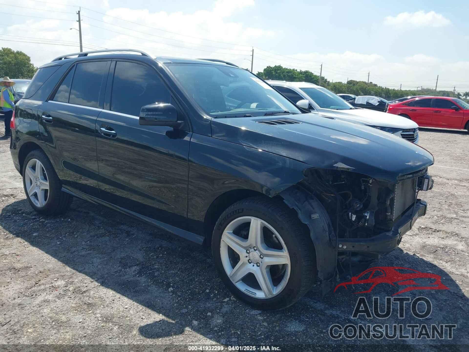 MERCEDES-BENZ ML 400 2015 - 4JGDA5GB4FA559004