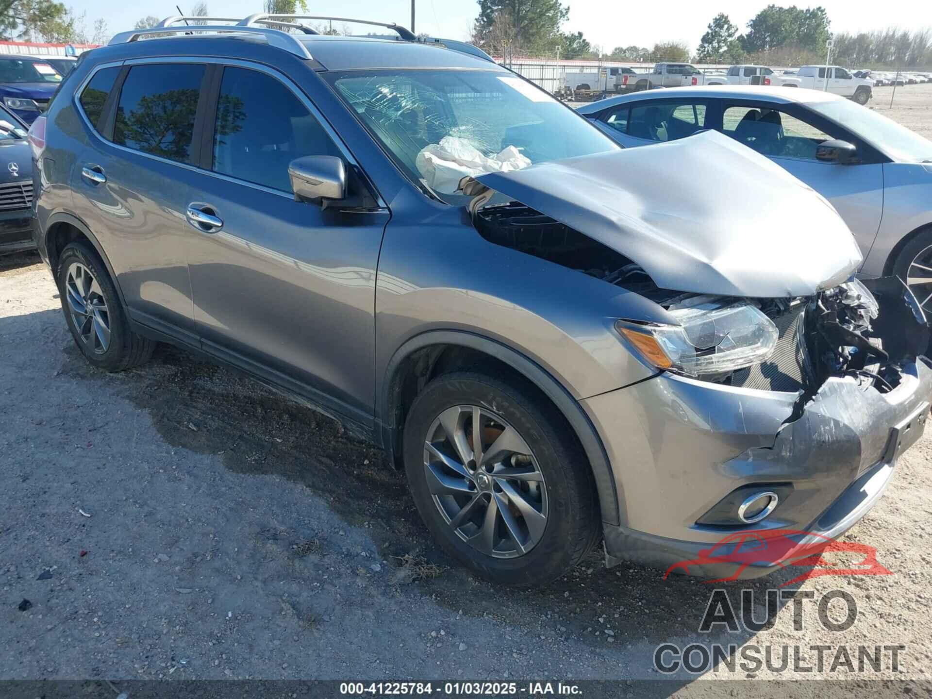 NISSAN ROGUE 2016 - KNMAT2MT3GP733978