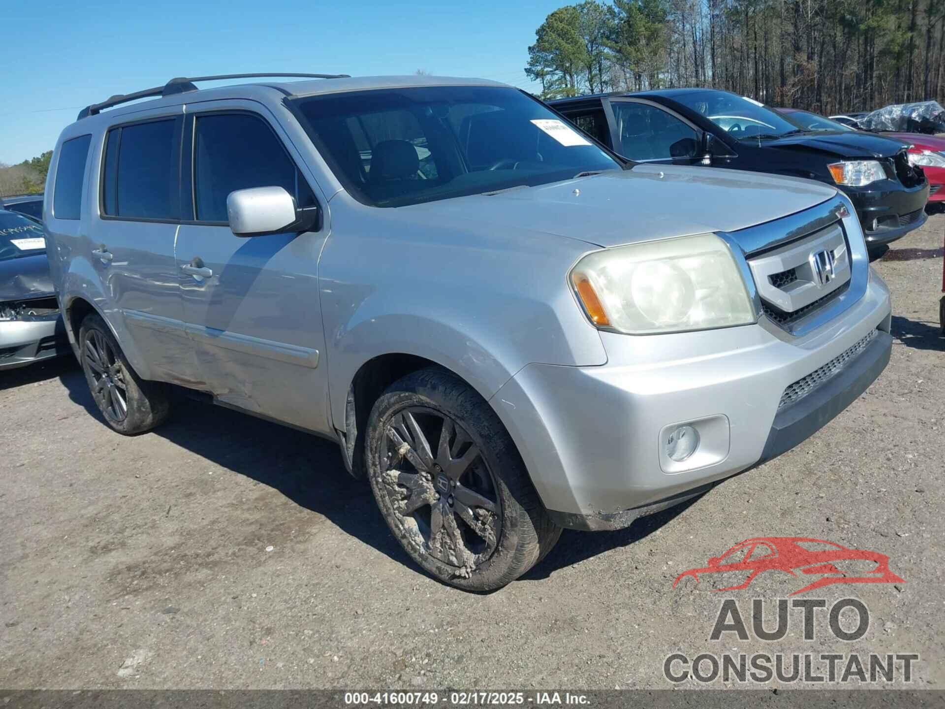 HONDA PILOT 2009 - 5FNYF48569B033592