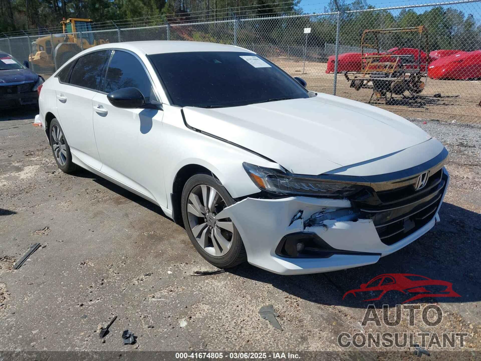 HONDA ACCORD 2021 - 1HGCV1F42MA025255
