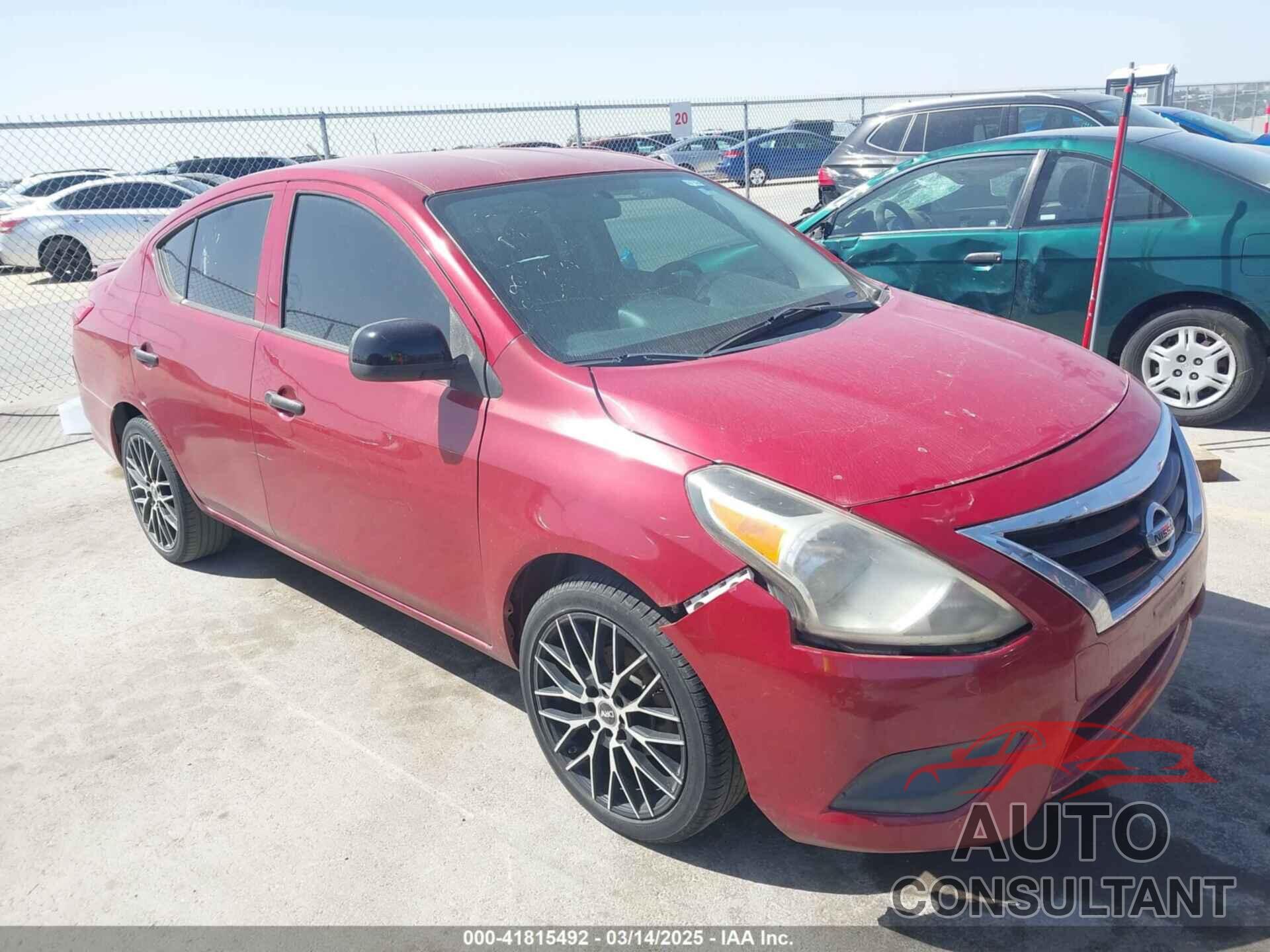 NISSAN VERSA 2015 - 3N1CN7AP9FL804136