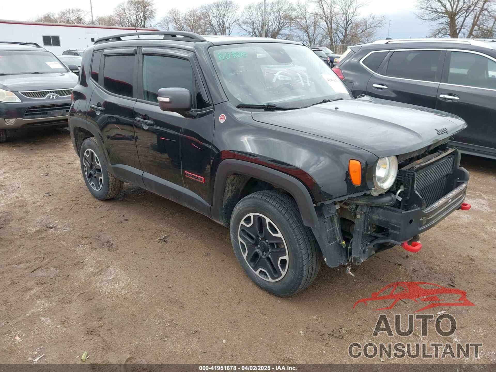 JEEP RENEGADE 2017 - ZACCJBCB4HPE77734