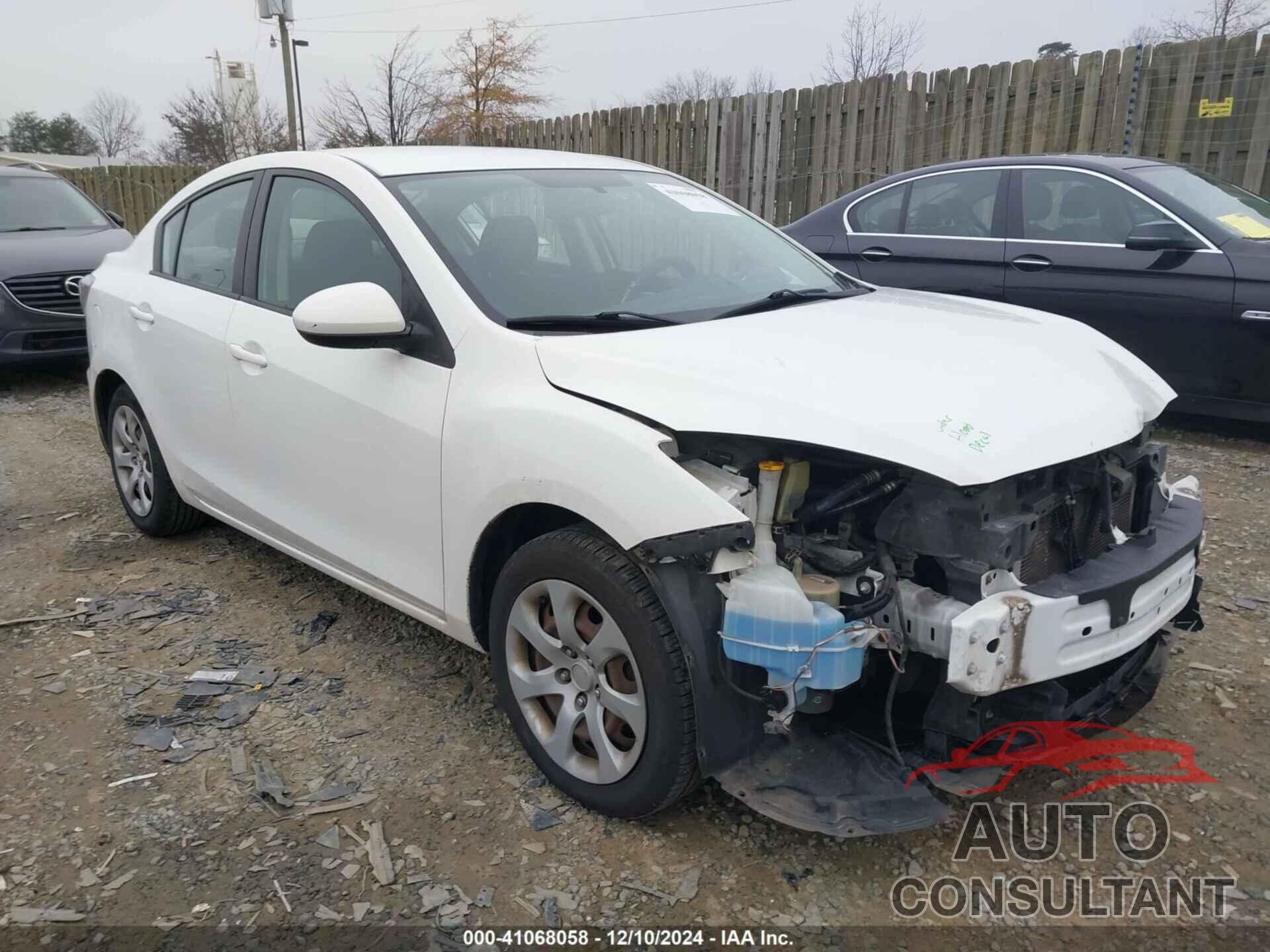 MAZDA MAZDA3 2012 - JM1BL1UGXC1549121