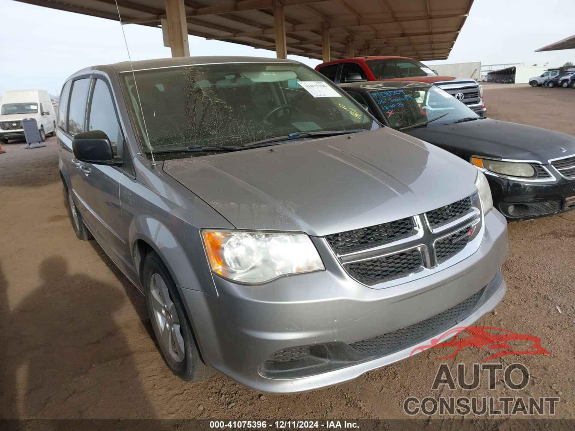 DODGE GRAND CARAVAN 2013 - 2C4RDGBG3DR807705